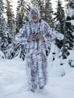 TRAGOPAN - Tenue ghillie 3D NEIGE